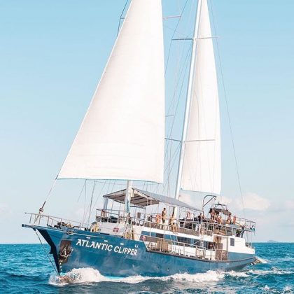 Whitsunday Islands - scuba diving sailing boat
