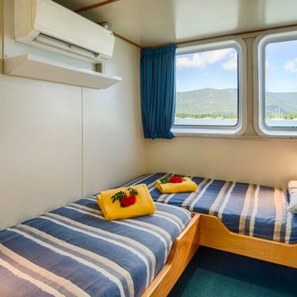 Spoilsport - Standard Twin Cabin with Ocean View