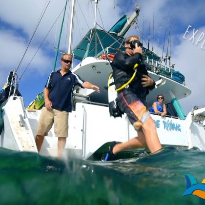 Sure Thing - Diver entry water