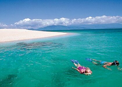 Frankland Islands - Beach location