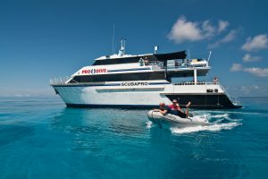 Cairns, learn to scuba dive - Pro Dive dive boat