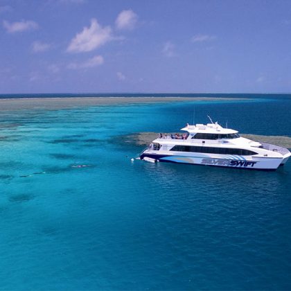 Cairns scuba diving day tour - Silverswift Vessel