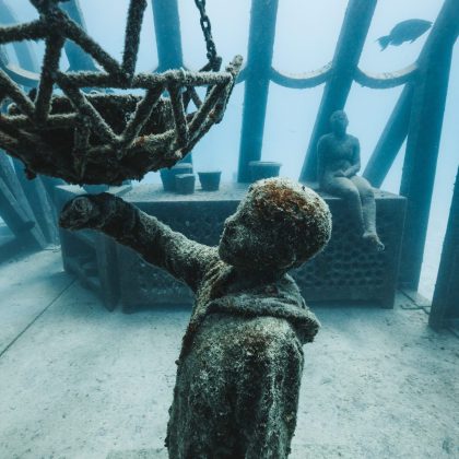 Discover underwater art installations by sculptor Jason deCaires Taylor
