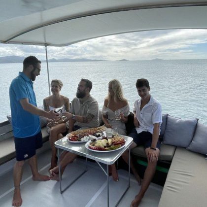 Powerplay-Whitsundays back deck