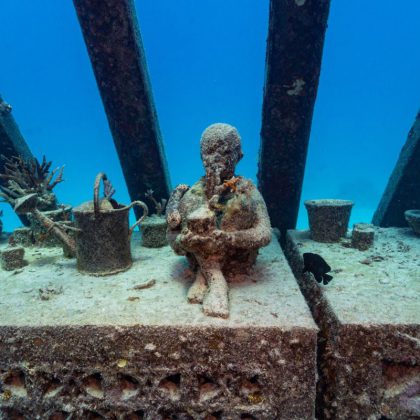 Museum of Underwater Art piece