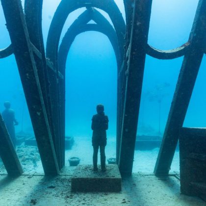 Museum of Underwater Art sculpture