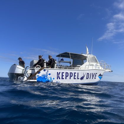 Great Kepple Island - Dive Boat
