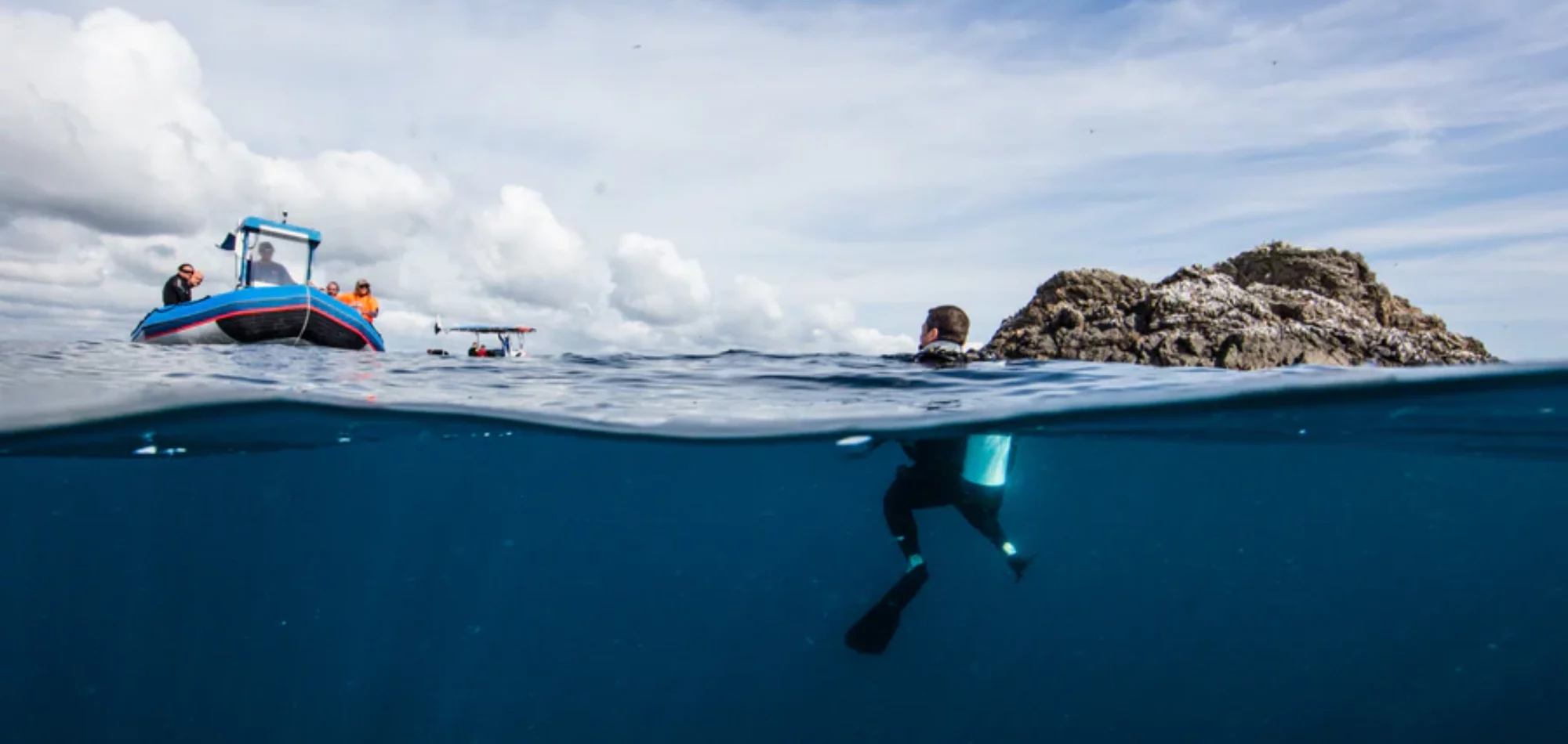 Sundive Byron Bay Scuba Divers at Julian Rocks