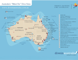 Dive Map of Australia