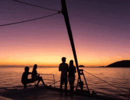 getaway sunset