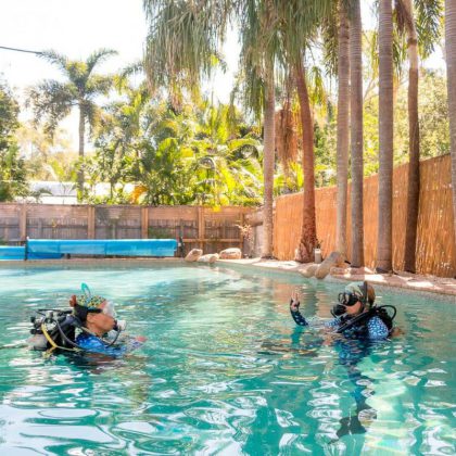 Pleasure divers scuba training