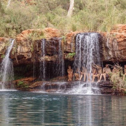 perth to broome waterfall