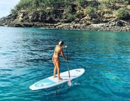 SUP boarding at Great Keppel Island