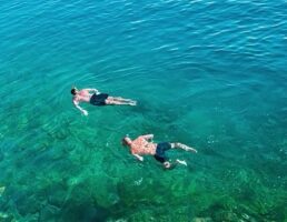 Snorkelling on Great Keppel Island