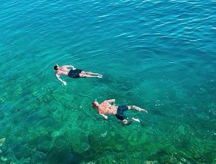 Snorkelling on Great Keppel Island